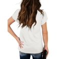 thumbnail image 2 of Summer Kids Casual Short Sleeved T-Shirt Simple Style Girls Children Tops, 2 of 2