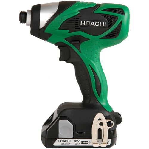 Hitachi 18V LithiumIon Cordless Impact Driver