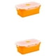 thumbnail image 1 of Fiambrera Cateissary Gel de Silicona 350ml 2Conjunto naranja, 1 of 6