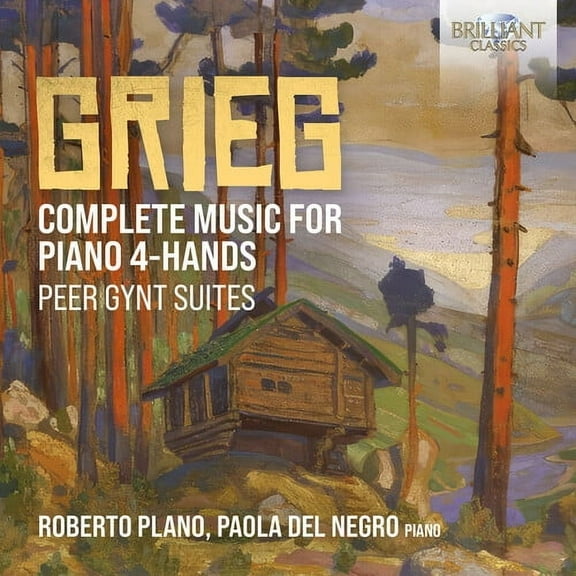 Roberto Plano - Complete Music for Piano 4-Hands Peer Gynt Suites - Music & Performance - CD