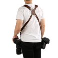 thumbnail image 1 of Herwey Double Shoulder Camera Strap,Camera Strap,Adjustable Dual Leather Rivet Double Shoulder Digital Camera Shoulder Strap Harness Accessory, 1 of 8