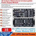 thumbnail image 2 of Module d'Alimentation DC 12V/15V 50W 4A UPS Carte de Contrôle de Puissance Sans Interruption Charge 2S Protection Module 2S,1 * Module, Noir, 2 of 8