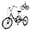 Black, variant on Lilypelle Adult Tricycles 7 Speed 26 Inch Three Wheel Bike Cruiser Trike with Low-Step Through Frame/Large Basket for Men, Women, Seniors