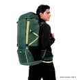 thumbnail image 2 of TOTTO Mochila Ergonómica Grande Repelente a Líquidos | Senderismo - Viaje - Camping | 65 L SUMMIT 65 verde G, 2 of 7