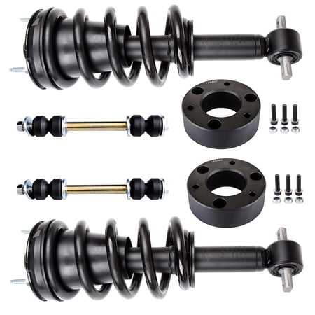 ECCPP 6pcs 3 inch Leveling Lift Shock Absorber Sway Bar Link fit for 2007-2013 For Chevrolet Avalanche 2007-2011 For Chevrolet Suburban 1500 2007-2012 For Chevrolet Tahoe 2007-2013 For GMC Yukon