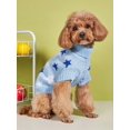 thumbnail image 2 of 1pc Spring & Autumn Knitted Sweater For Small Breed Puppies Such As Teddy, Bichon, Pomeranian, Etc., 2 of 5