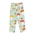 thumbnail image 4 of Balery Mushroom Bee print Women's Pajama Pants,Ultra Lightweight Pjs,Lounge Pant-Large, 4 of 9