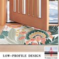 thumbnail image 3 of Tropical Pioneer Flower Pattern Door Rugs,Washable Non Slip Door Mats Indoor,Decorative Door Mats,Entry Mat Indoor for Entrance,Bedroom,Kitchen,Bathroom,17"x30", 3 of 6