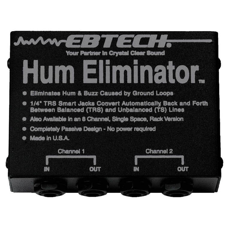 Ebtech Hum Eliminator 2 Channel Box - Walmart.com Ebtech Hum Eliminator 2 Channel Box - Walmart.com