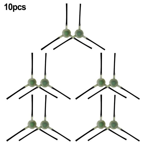 KDJ 10pc Side Brush For OKP Life K2 K2P K3 K4 K5 K7 K8 For Lefant M210 M210S M210B M213 Robot Vacuum Cleaner Home Sweeper Brush Part