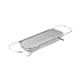thumbnail image 1 of Cesta plegable de acero inoxidable para fregadero, lavabo retráctil para verduras | Escurridor de fregadero extensible para secar platos | Escurridor sobre el fregadero para tazas, platos y ollas |, 1 of 4