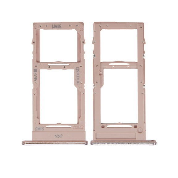 Replacement Dual Sim Card Tray Compatible For Samsung Galaxy A51 5G (A516 / 2020) (Prism Cube Pink)