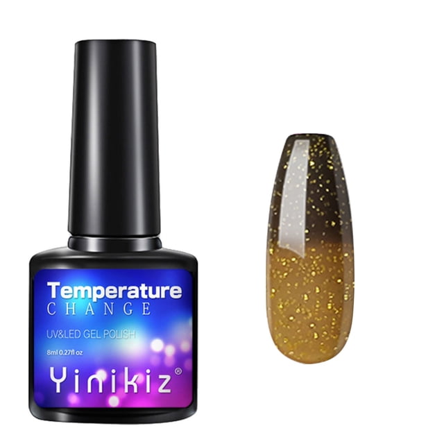 Temperature Change Nail Glue Gradient Phototherapy Nail Polish Glue Tool 10ml