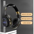 thumbnail image 6 of Uandlove Bluetooth Headphones for Kids,Headphones Wireless Bluetooth Headset Subwoofer Bluetooth Mobile Computer Game Music Sports Game Headphones With LED Lights Black, 6 of 8