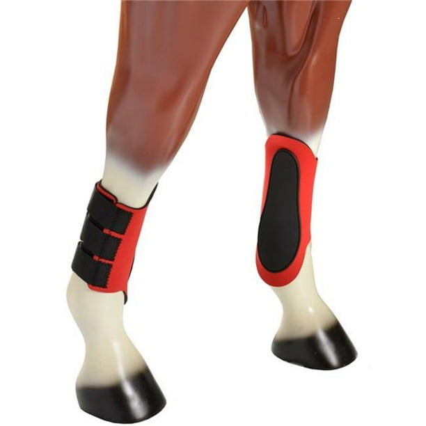 Neoprene top splint boots