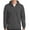 Charcoal, variant on Mens Good Life Cotton Fleece Blend Full Zip Up Hoodies For Men