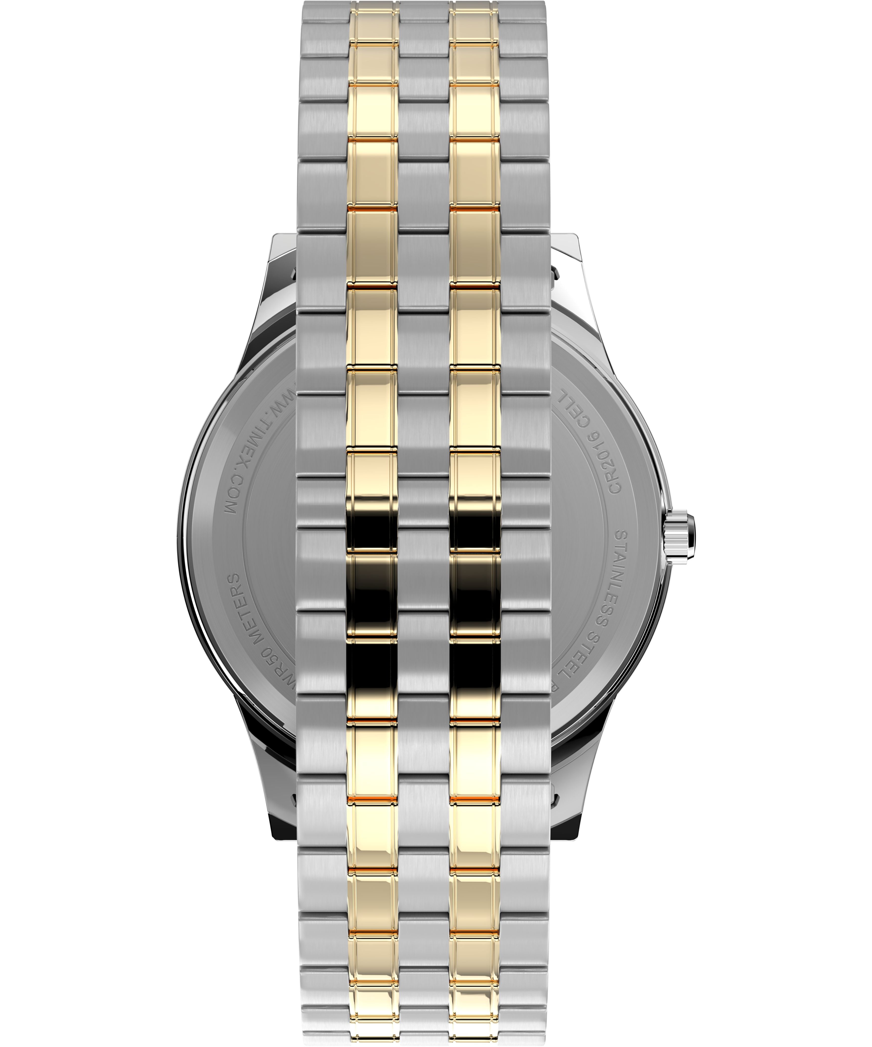 Men's Dress Two Tone Expansion Band