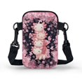 thumbnail image 2 of HELLHERO Salamander Floral Pattern with Shoulder Strap Small Crossbody Purse, Stylish Polyester for Outdoor Travel Daily Use, 2 of 7