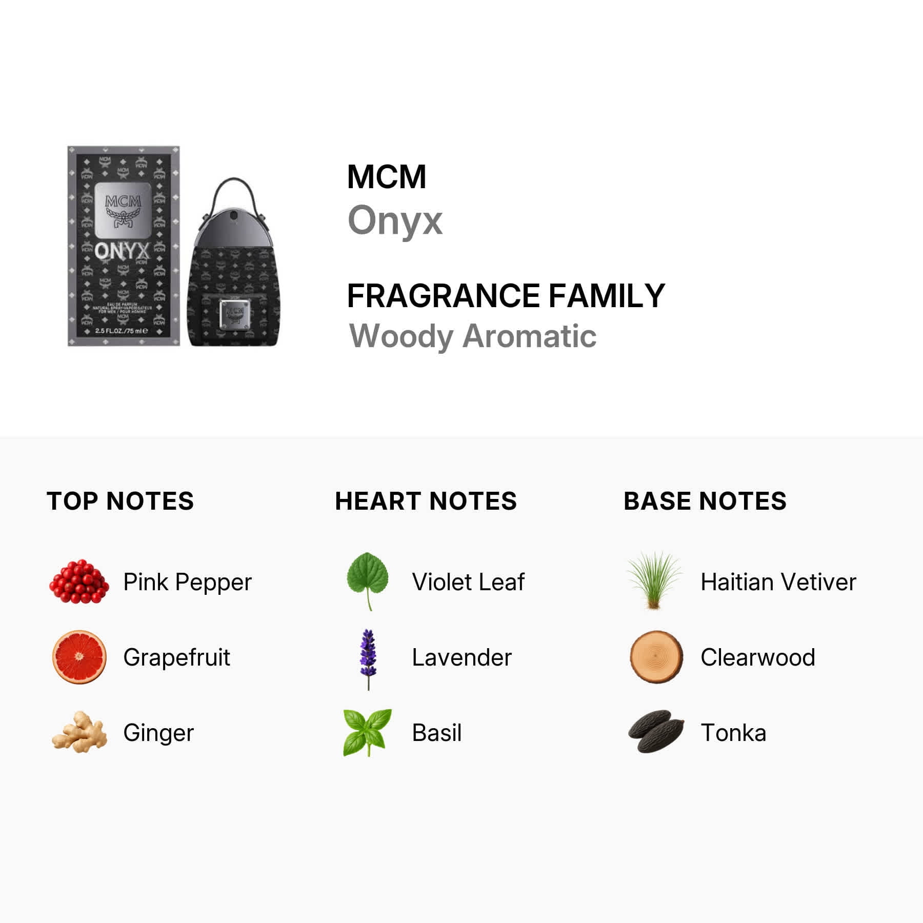 MCM, Men's Onyx EDP, 2.5 oz, Woody Aromatic Fragrance - Walmart.com