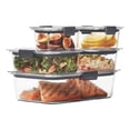 thumbnail image 3 of Recipientes Rubbermaid Brilliance para almacenar alimentos, juego de 10, 3 of 5
