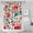Pioneer Flower Floral-1, variant on Pioneer Flower Floral Print Pattern Shower Curtain 36"x72" ,Bathroom Decorative Shower Curtains Set with 12 Hooks,Modern Waterproof Washable Shower Curtain