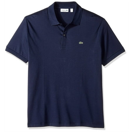 Lacoste Men's 100% Cotton Soft Jersey Regular Fit Polo (Best Price Lacoste Polo Shirt)