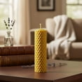 thumbnail image 3 of Velas Cera Abeja miel 12 piezas 12 cm x 2 cm Color Amarillo Dorado, 3 of 8