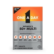 One A Day Multivitamin for Women 50 and Over, Women’s Vitamins for Bone Health, 65 Count