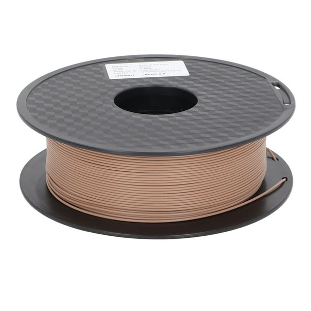 Paquete De Filamentos De Madera, Filamento Para Impresora 3D Filamento PLA De 1,75 Mm Filamento De Color De Madera Material De Impresión Filamento De Impresión 3D Consumible Que Se Adapta A La Mayoría