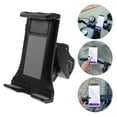 thumbnail image 2 of Phone Holder for Exercise Bike Treadmill Stroller Made of ABS Rubber Grey Color Fits Most Phones and Tablets Compact Size, 2 of 8
