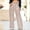 Pink, variant on SNKSDGM Women's Plus Women's Pants Suit for Wedding Womens Summer Pants Long Length New Sequin Party Fashion Casual High Waist Women's Pants Retro Wide Leg Trousers Women