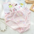 thumbnail image 2 of 6pcs Baby Kids Girls Underwear Sweet Printing Cotton Panties Short Briefs for 4-5 Years Old Kids, 2 of 3