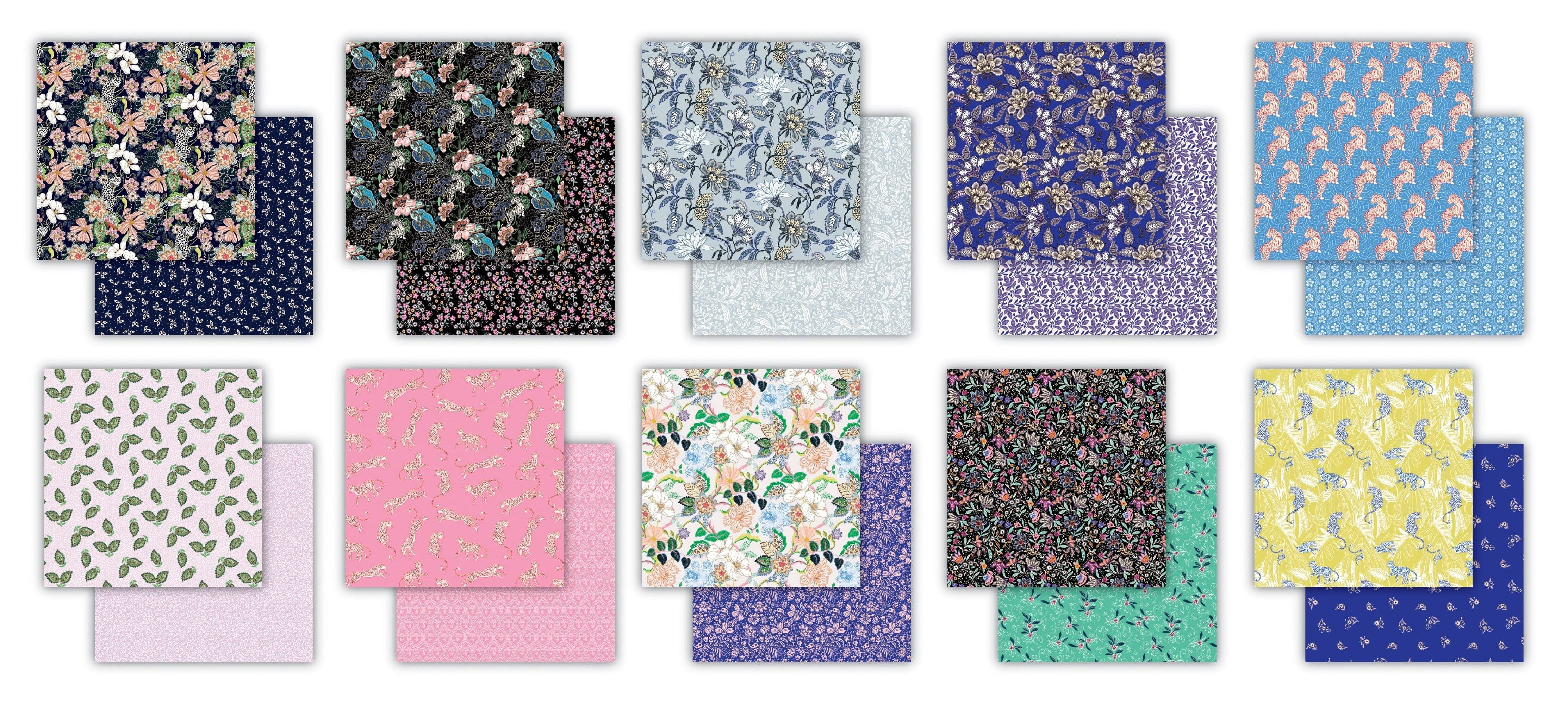 Craft Consortium Double-Sided Paper Pad 12"X12" 40/Pkg-Enchanted Jungle