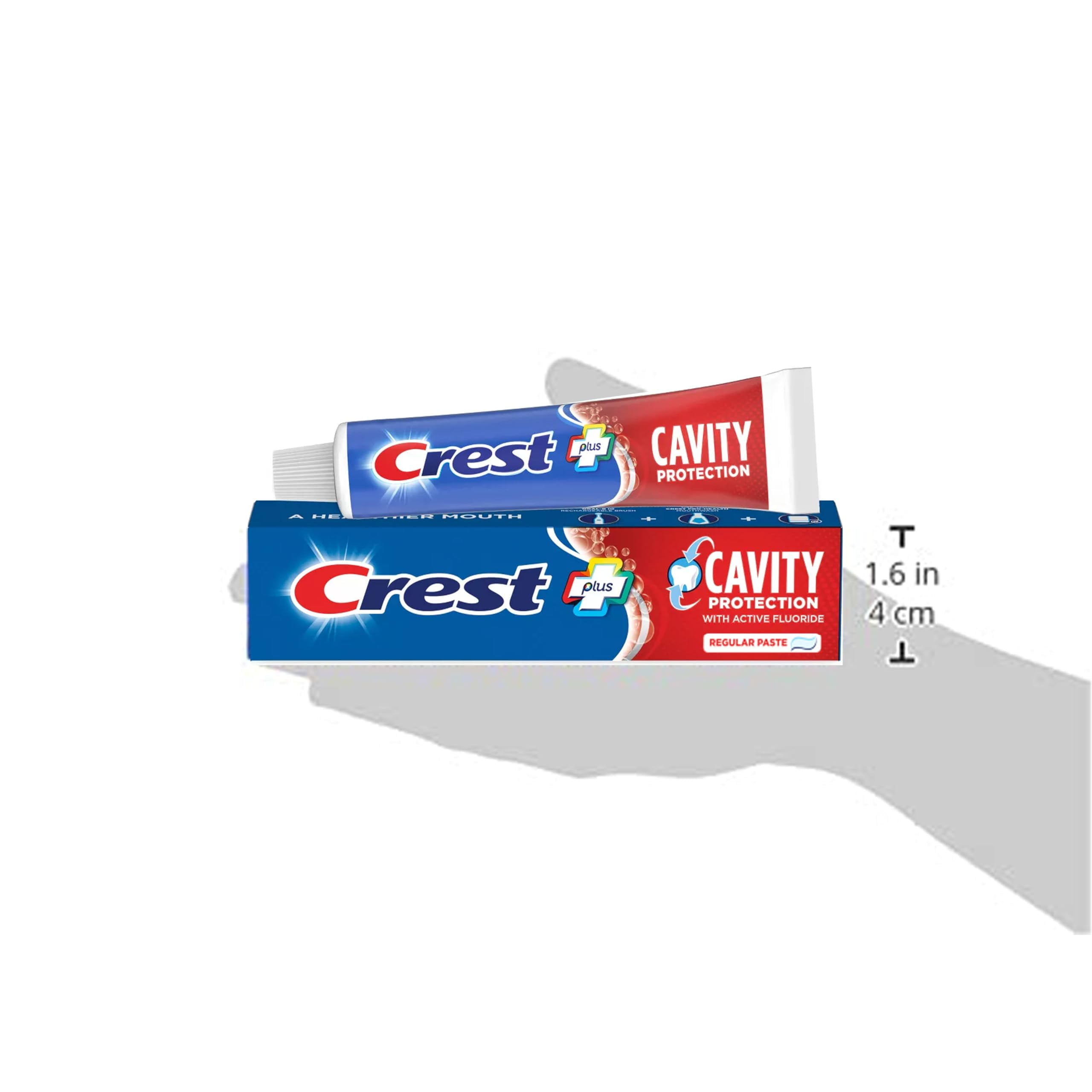 Crest Cavity Protection Toothpaste STF9&nbsp;Regular - 8.2 Ounce (Pack of 4)