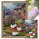 thumbnail image 1 of Hilo Algodón Ecológico Btafrte Bordado 11CT 3 Hebras Impresión 40x60cm Kit Serie Paisaje Punto Cruz, 1 of 9