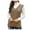 Khaki, variant on Womens Sweater Solid Cable Knitted Vest Loose Fit Vintage Sleeveless V Neck Trendy Outfits