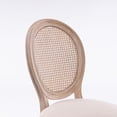 thumbnail image 2 of French Design Rattan Back Chair Set / Sturdy for Daily Family Meals, 2 of 7
