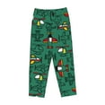 thumbnail image 4 of Junzan Cartoon Air Transportation Women'S Pajama Pants Drawstring Comfy Sleep Bottoms With Pockets, 4 of 9