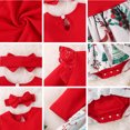 thumbnail image 4 of Vestido navideño para niña, traje de otoño/invierno, vestido de niña de manga larga, 4 of 5