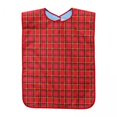 thumbnail image 1 of 2xBaberos Para Adultos Cuello Ajustable Grande Lavable A Máquina 75x45cm Para Personas Mayores Rojo, 1 of 8