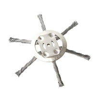 Steel Wire Grass Trimmer Head,String Trimmer Replacement Head, Unbreakable Steel Wire Grass Trimmer Head,Garden & Lawn Maintenance