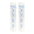 thumbnail image 2 of Faithtur Women Leg Warmer, Bowknot Elastic Soft Warm Winter Cosplay Footless Long Boot Socks, 2 of 4