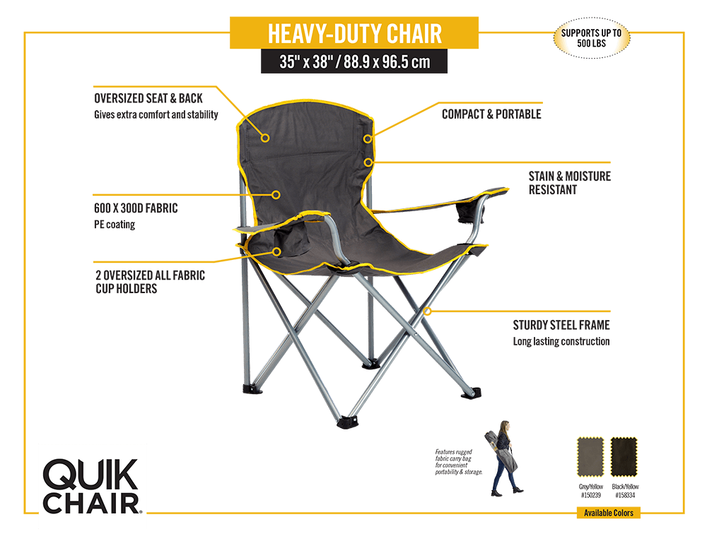 extra heavy duty folding chairs