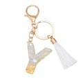 thumbnail image 1 of 2025 Creative Keychain Color Letter Mens Key Holder Keychain Translucent Resin Pendant Rings for Keys Personalized Keychains Personalized Keychain Round Acrylic Blanks Letter Translucent Pendant, 1 of 9