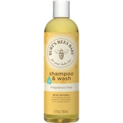 Burt's Bees Baby Shampoo & Wash, Fragrance Free & Tear Free, 12 fl oz