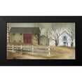 thumbnail image 2 of Jacobs, Billy 18x11 Black Modern Framed Museum Art Print Titled - Old Stone Barn, 2 of 5