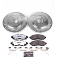 thumbnail image 3 of PowerStop Front Z36 Truck & Tow Carbon-Fiber Ceramic Brake Pad and Drilled and Slotted Rotor Kit Fits: NISSAN SUZUKI Select Models K142-36, 3 of 9