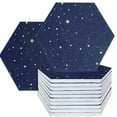 thumbnail image 1 of Paquete de 12 Paneles AcúSticos Hexagonales de Estrellado, Acolchado una Prueba de Sonido, Panel Absorbente de Sonido para Tratamiento AcúStico de Estudio, 1 of 8