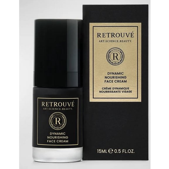 Retrouve Nourishing Dynamic Face Cream 0.5 oz / 15 ml Luxury Anti-Aging Moisturizer, Authentic Skincare