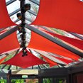 thumbnail image 6 of Sunshades Depot 8' x 21' Rectanlge Waterproof Knitted Shade Sail Curved Edge Red 180 GSM UV Block Shade Fabric Pergola Carport Canopy Replacement Awning Customize Available, 6 of 7